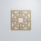 Ekena Millwork Medium Brownsville Decorative Fretwork Wood Wall Panels, Hickory, 15 3/8"W x 15 3/8"H x 3/8"T WALW16X16X0375BNEHI - alternate 6